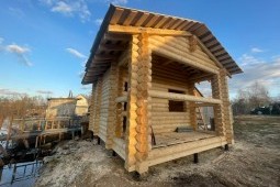 Баня из ОЦБ 200мм в Зеленодольском районе Татарстана
